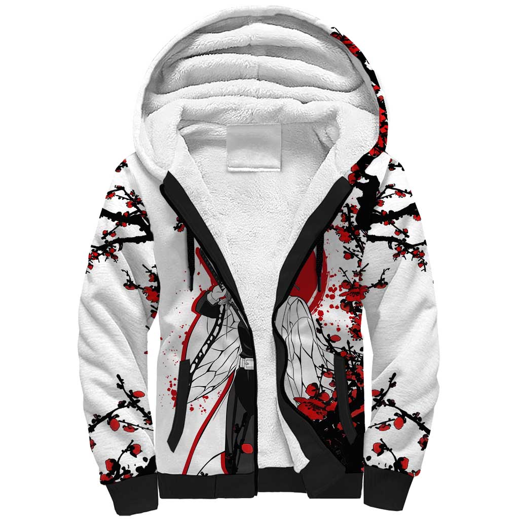 Shinobu Kocho - Demon Slayer Sherpa Hoodie Anime Japan Style