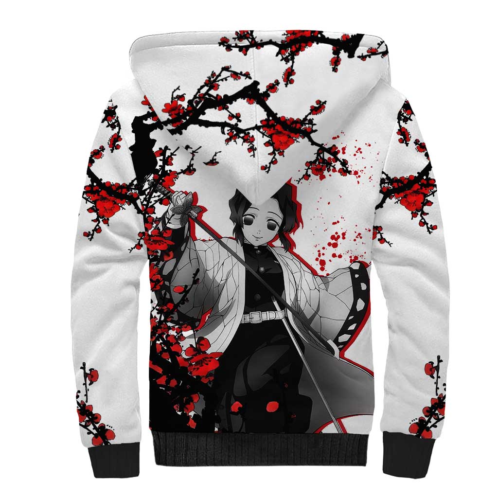 Shinobu Kocho - Demon Slayer Sherpa Hoodie Anime Japan Style