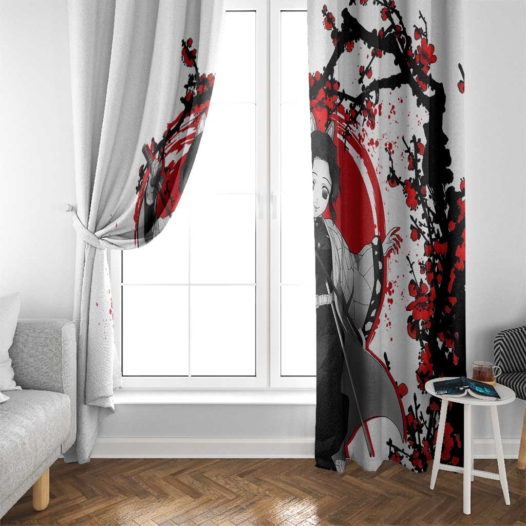 Shinobu Kocho - Demon Slayer Window Curtain Anime Japan Style