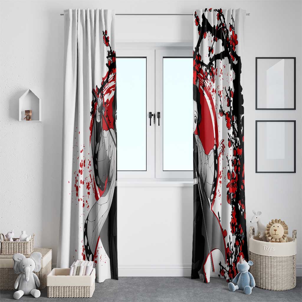 Shinobu Kocho - Demon Slayer Window Curtain Anime Japan Style