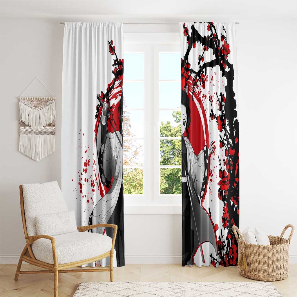 Shinobu Kocho - Demon Slayer Window Curtain Anime Japan Style
