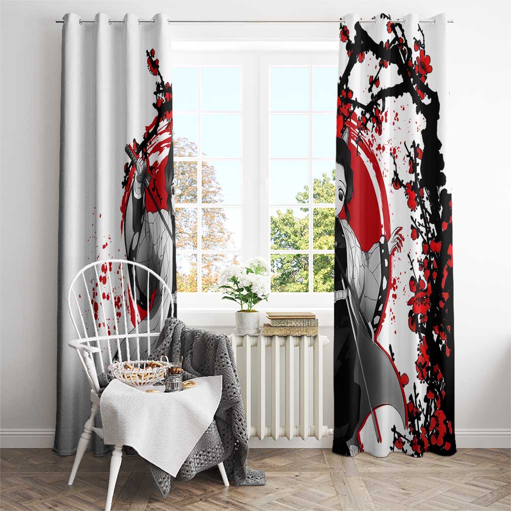 Shinobu Kocho - Demon Slayer Window Curtain Anime Japan Style