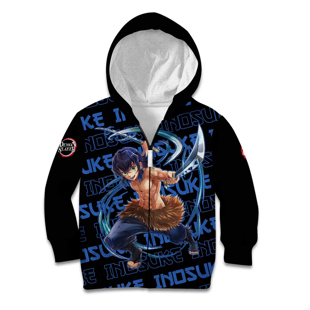 Inosuke Hashibira - Demon Slayer Kid Hoodie Anime Japan Style