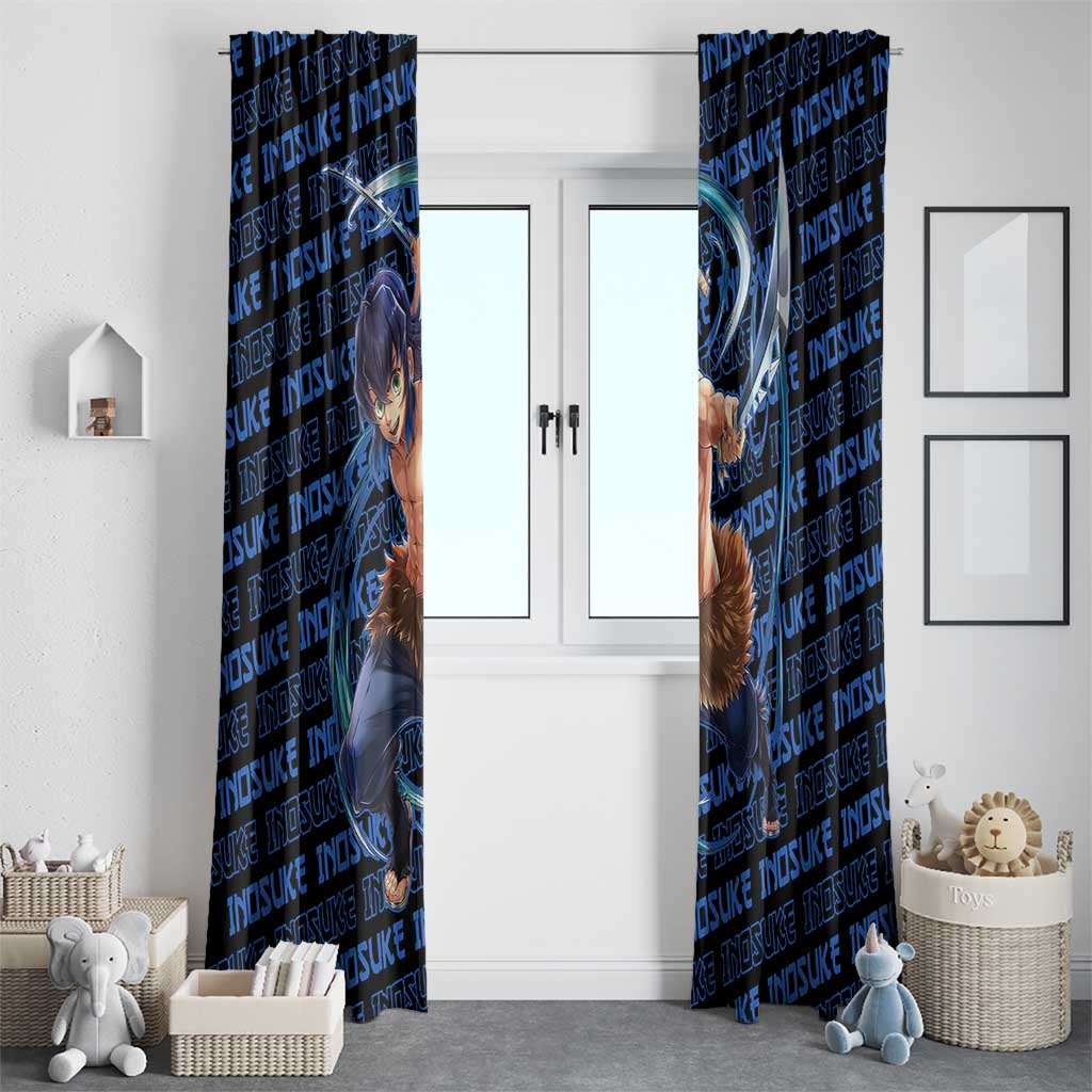 Inosuke Hashibira - Demon Slayer Window Curtain Anime Japan Style