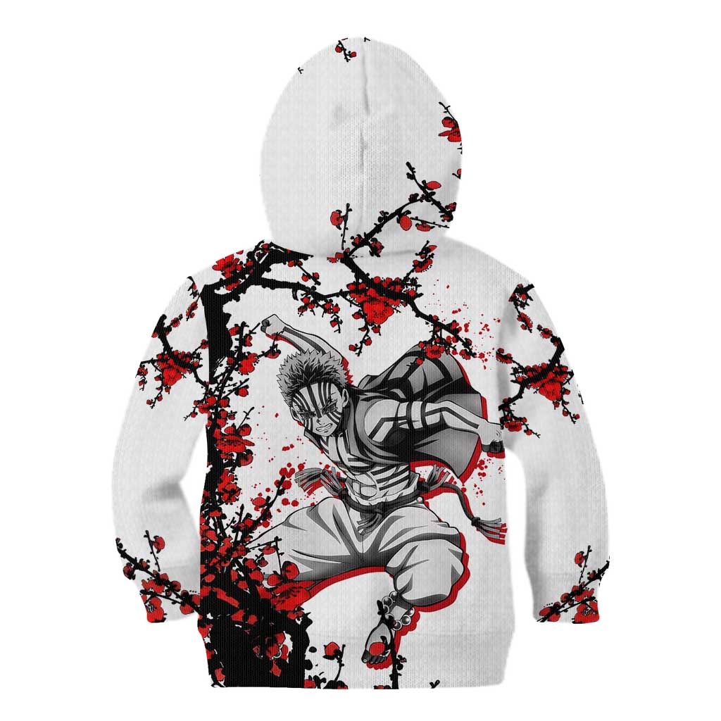 Akaza - Demon Slayer Kid Hoodie Anime Japan Style