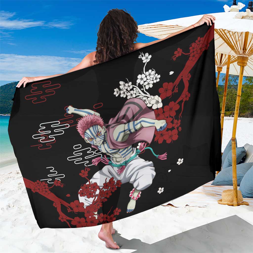 Akaza - Demon Slayer Sarong Anime Japan Style