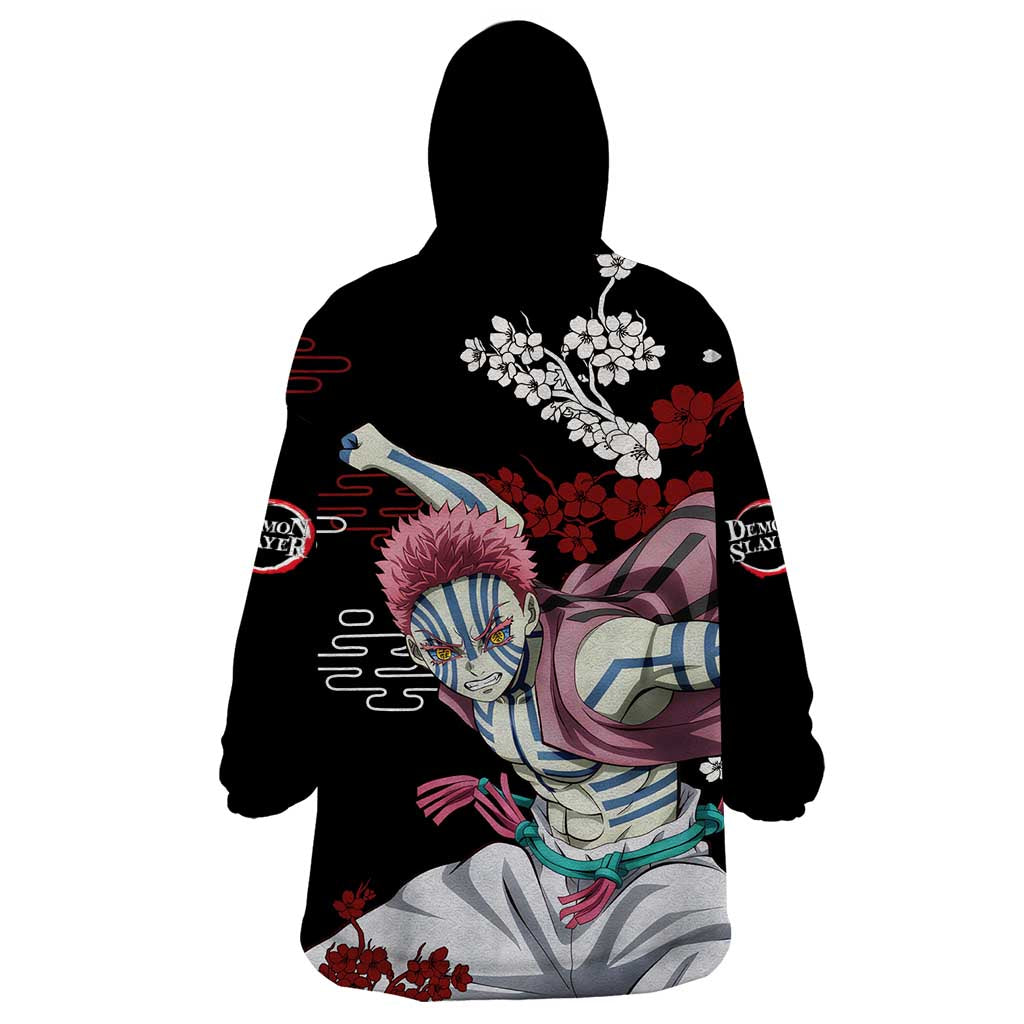 Akaza - Demon Slayer Wearable Blanket Hoodie Anime Japan Style
