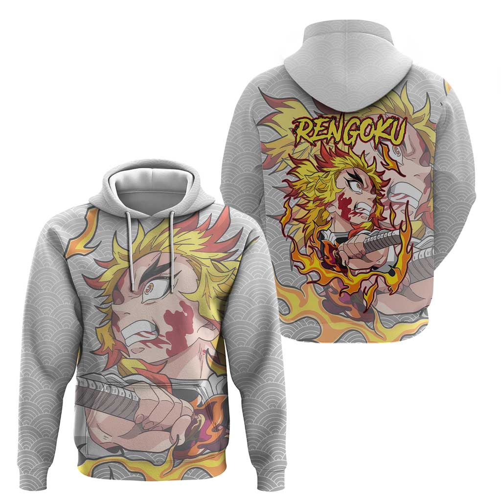 Rengoku Kyojuro - Demon Slayer Hoodie Anime Style