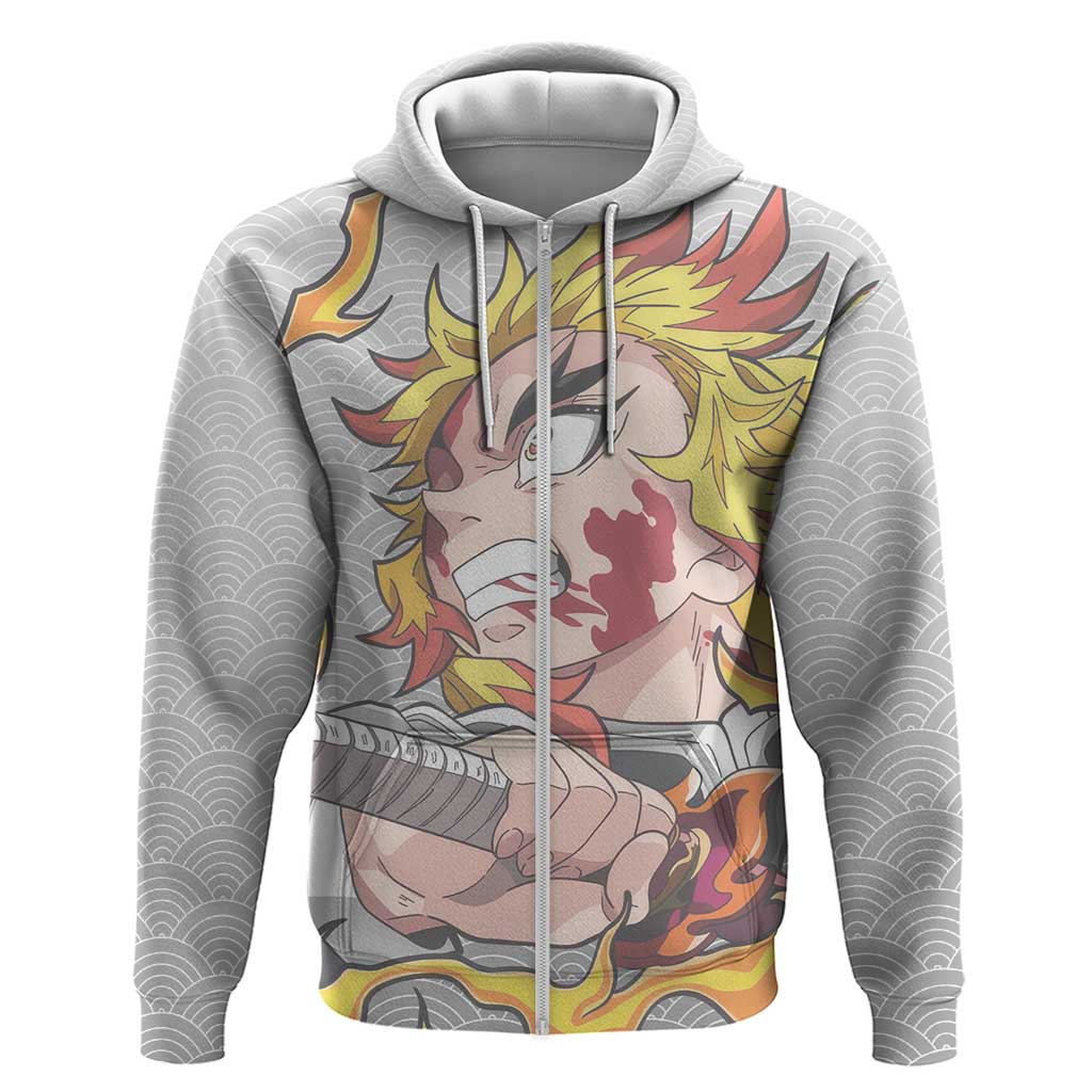 Rengoku Kyojuro - Demon Slayer Hoodie Anime Style