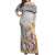 Rengoku Kyojuro - Demon Slayer Off Shoulder Maxi Dress Anime Style