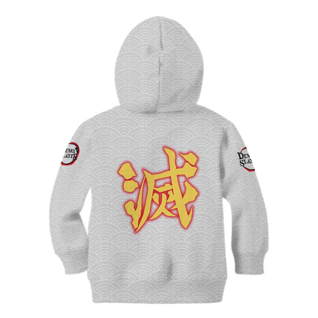 Rengoku Kyojuro - Demon Slayer Kid Hoodie Anime Style