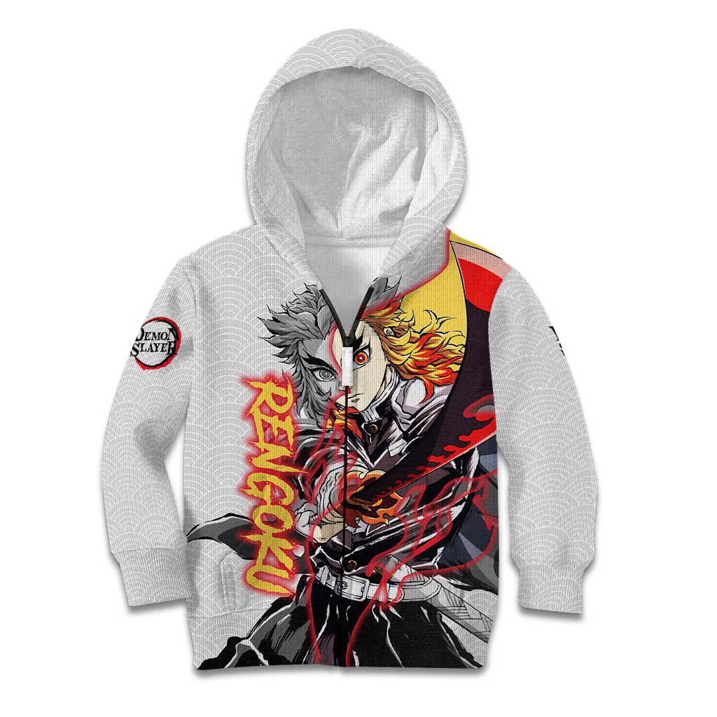 Rengoku Kyojuro - Demon Slayer Kid Hoodie Anime Style