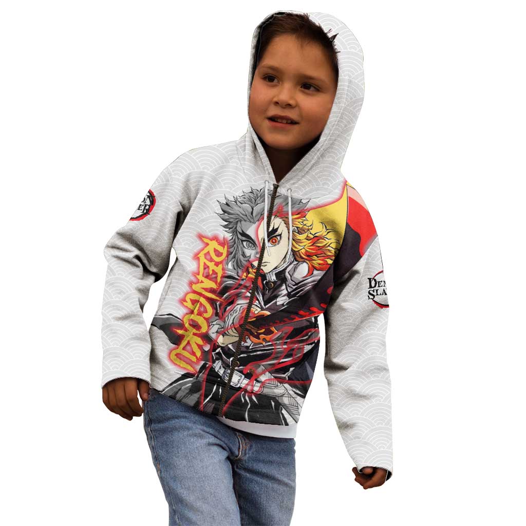 Rengoku Kyojuro - Demon Slayer Kid Hoodie Anime Style