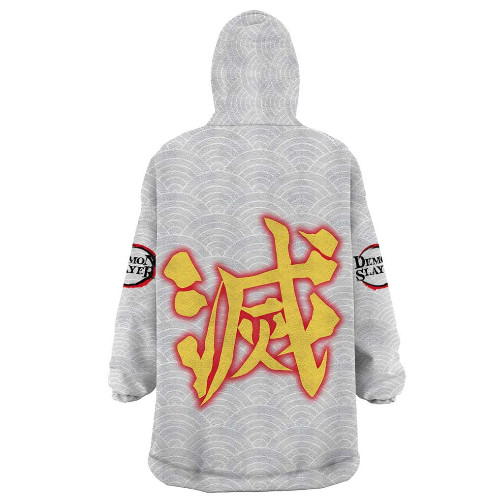 Rengoku Kyojuro - Demon Slayer Wearable Blanket Hoodie Anime Style