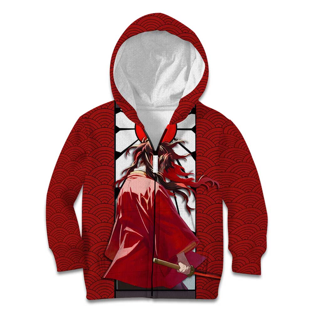 Yoriichi Tsugikuni - Demon Slayer Kid Hoodie Anime Style