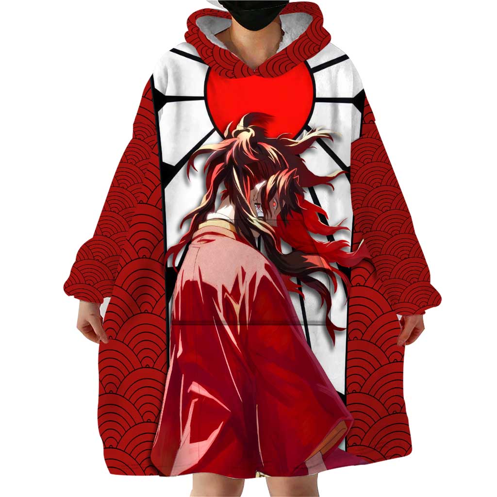 Yoriichi Tsugikuni - Demon Slayer Wearable Blanket Hoodie Anime Style
