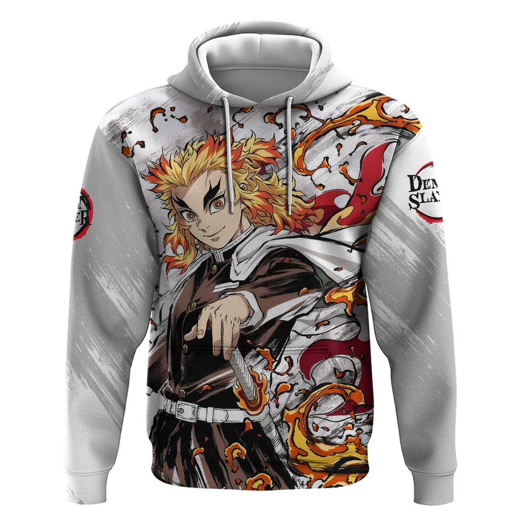 Rengoku Kyojuro - Demon Slayer Hoodie Anime Style