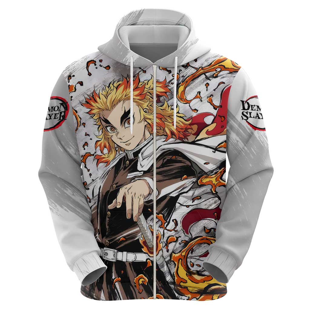 Rengoku Kyojuro - Demon Slayer Hoodie Anime Style