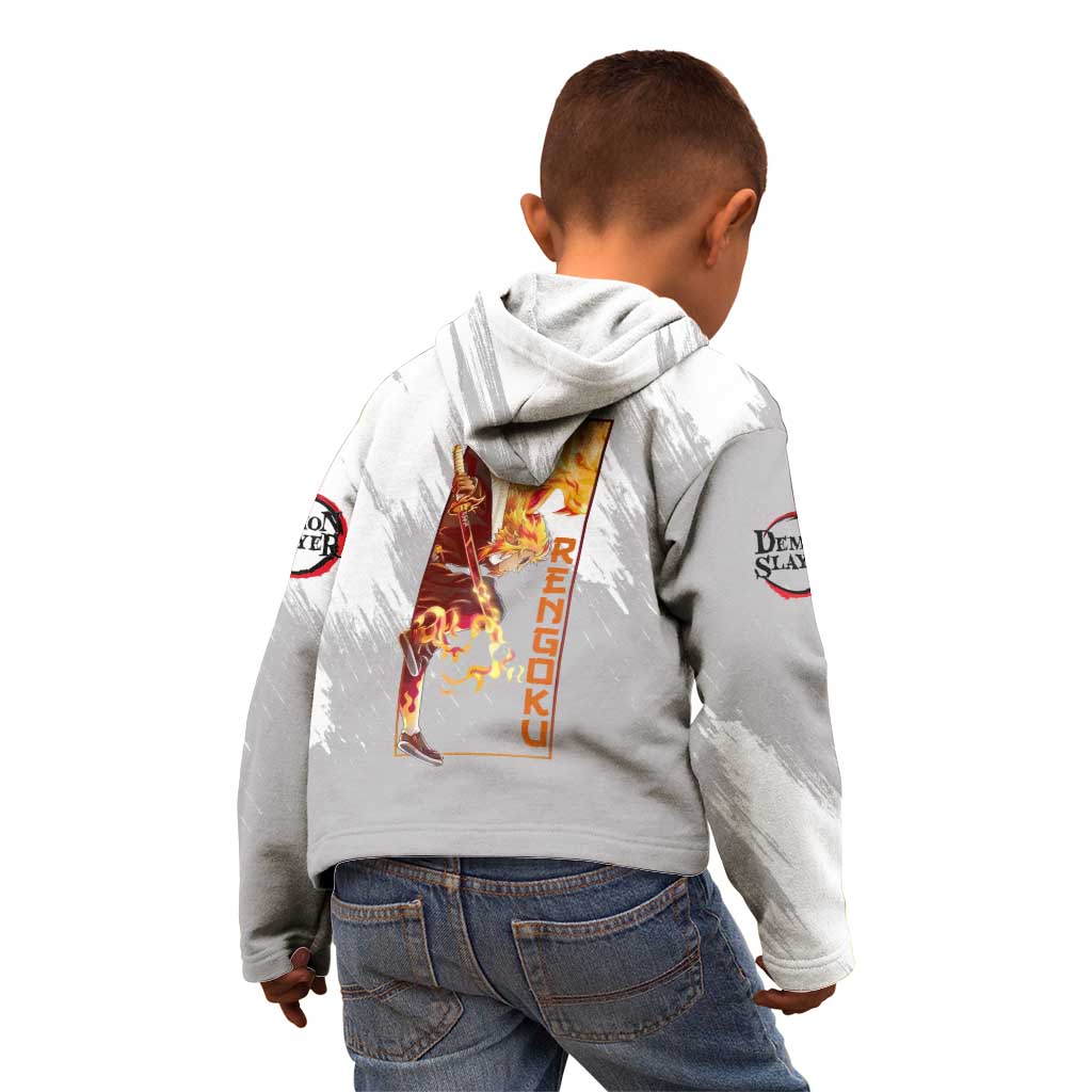 Rengoku Kyojuro - Demon Slayer Kid Hoodie Anime Style