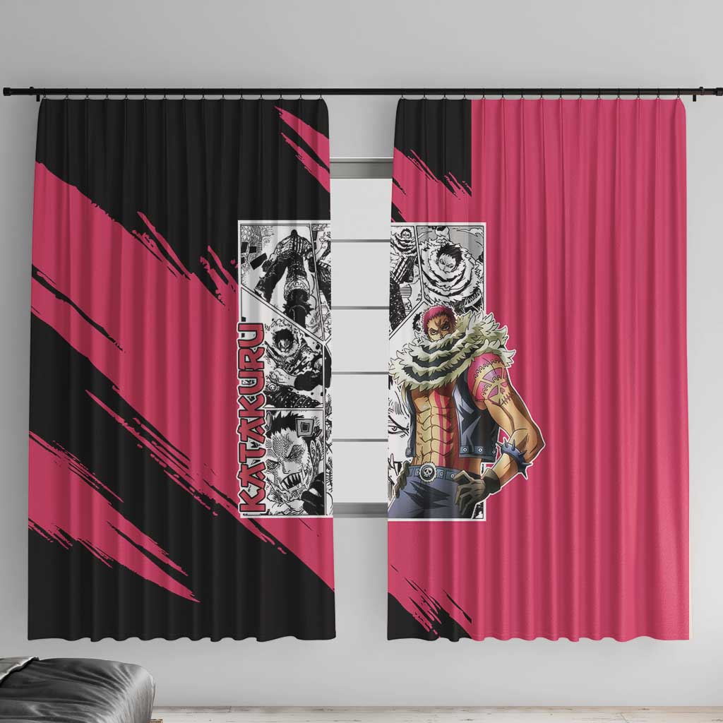 Katakuri - One Piece Window Curtain Anime Mix Manga Style