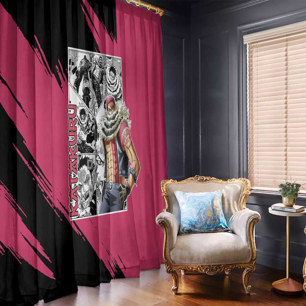 Katakuri - One Piece Window Curtain Anime Mix Manga Style