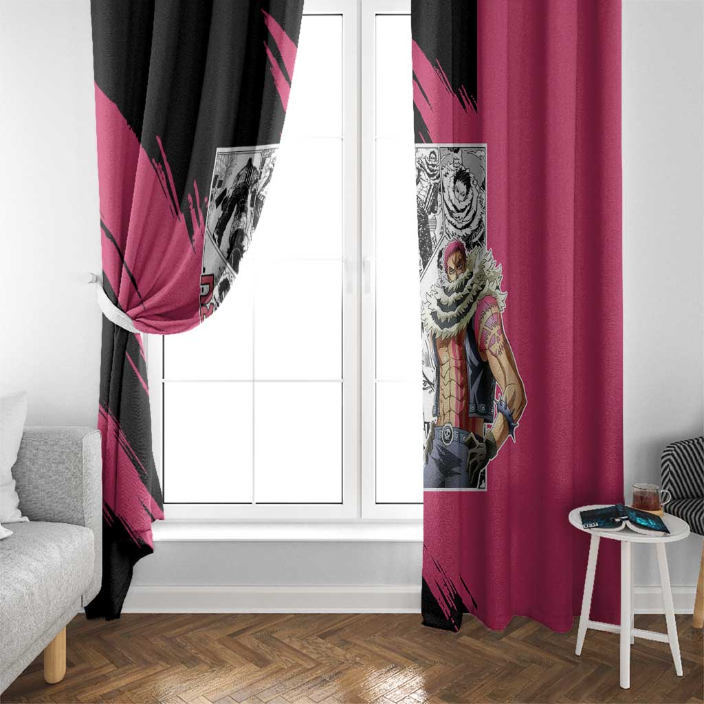 Katakuri - One Piece Window Curtain Anime Mix Manga Style