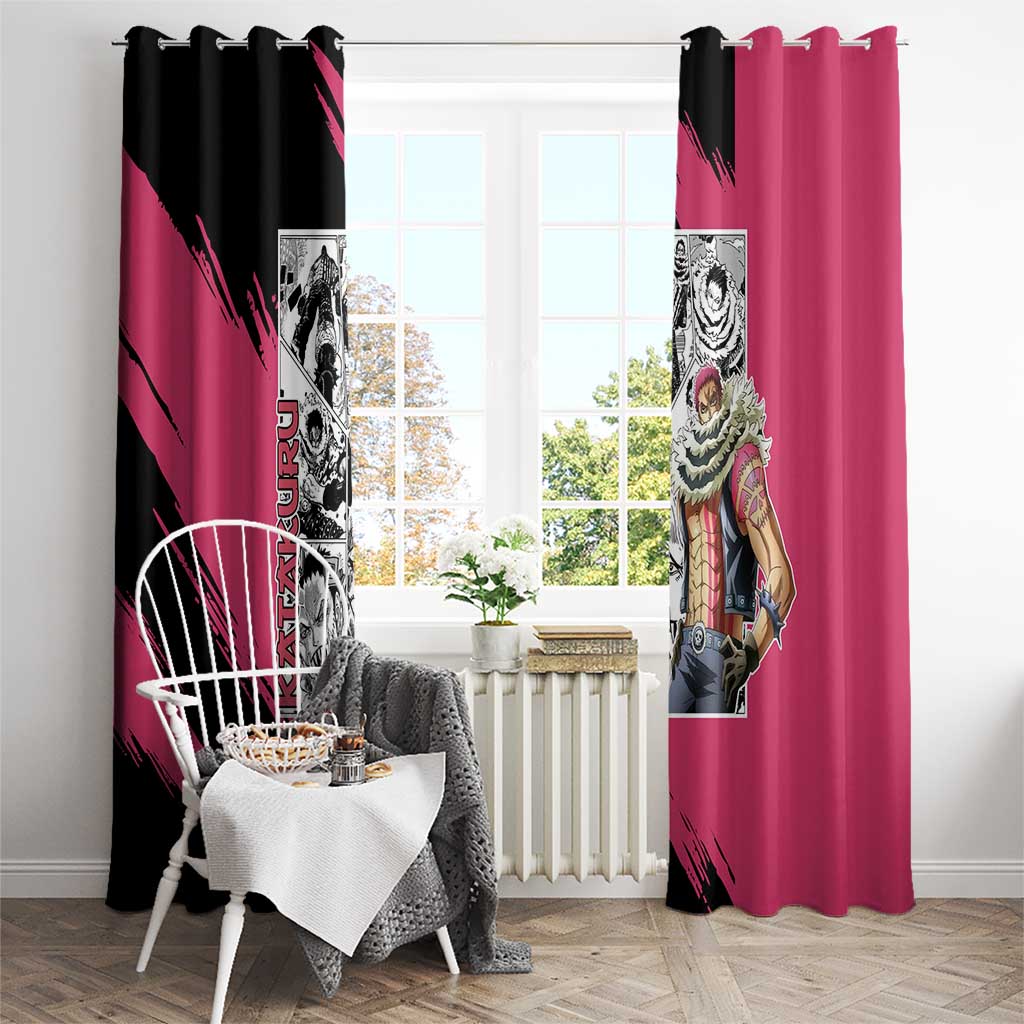 Katakuri - One Piece Window Curtain Anime Mix Manga Style