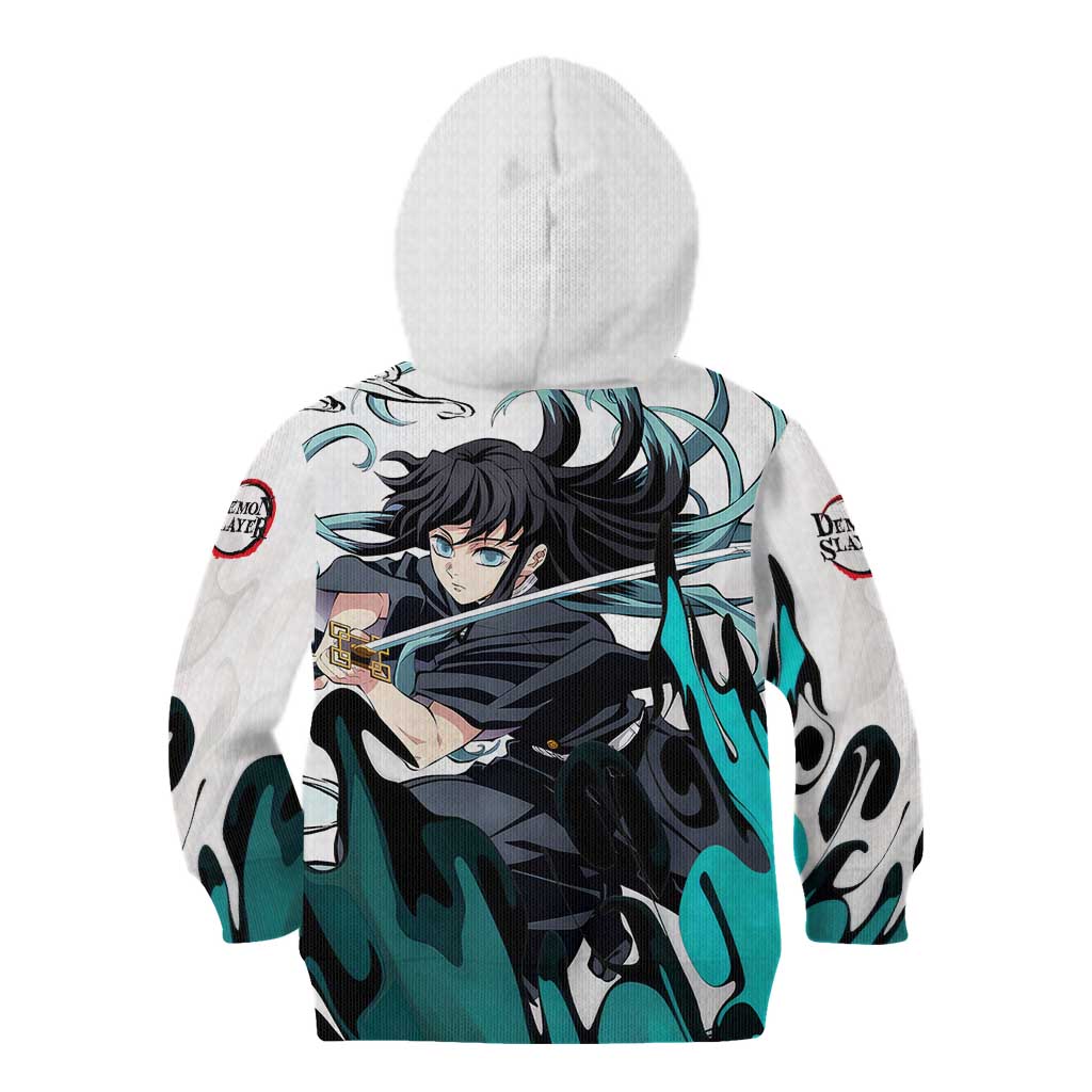 Muichiro Tokito - Demon Slayer Kid Hoodie Anime Style