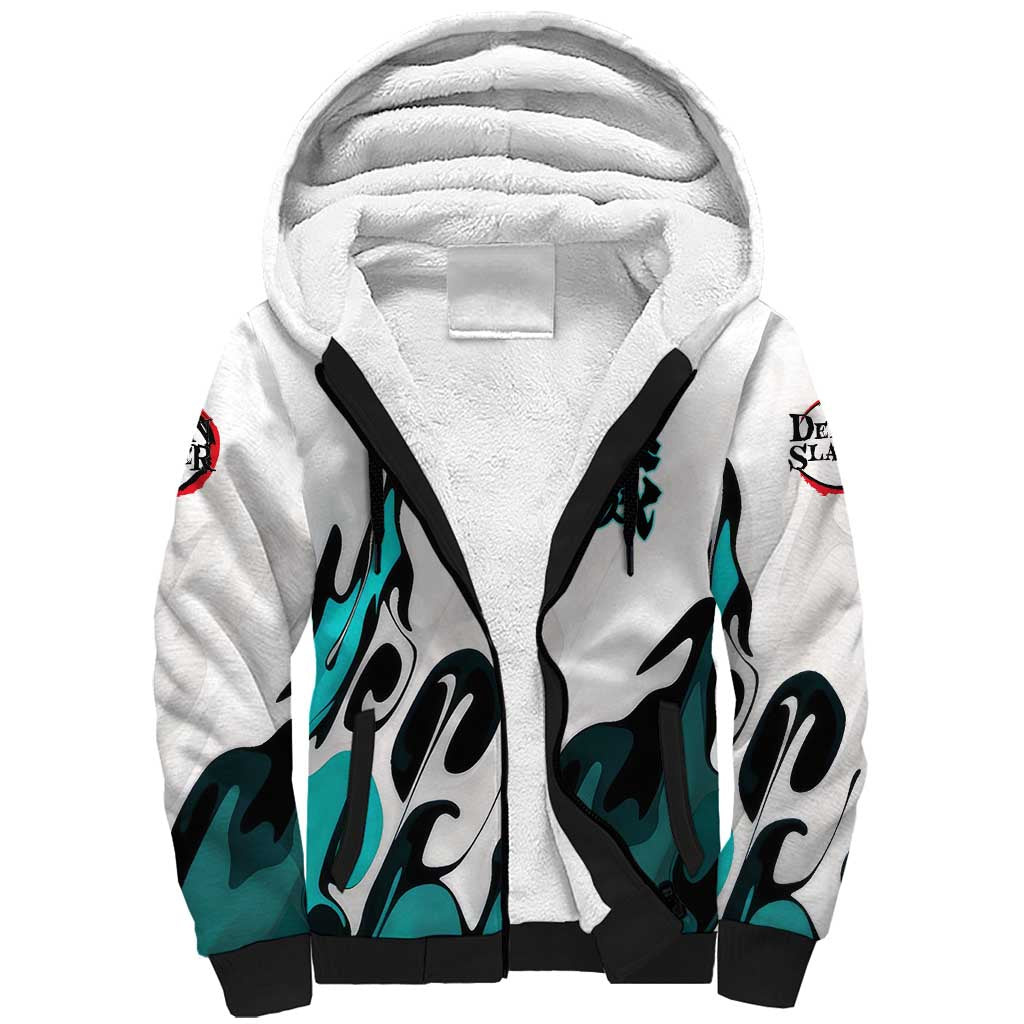 Muichiro Tokito - Demon Slayer Sherpa Hoodie Anime Style