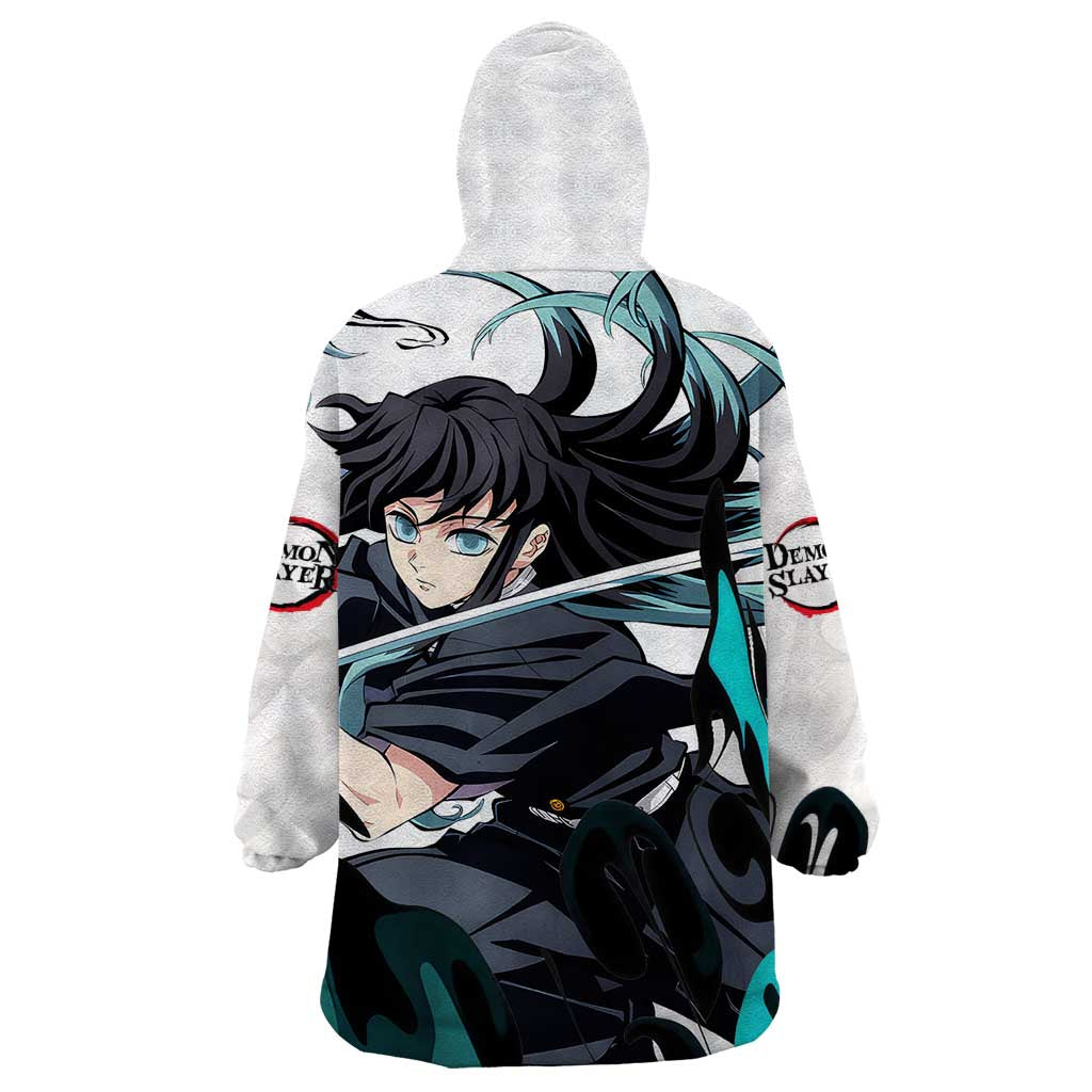 Muichiro Tokito - Demon Slayer Wearable Blanket Hoodie Anime Style
