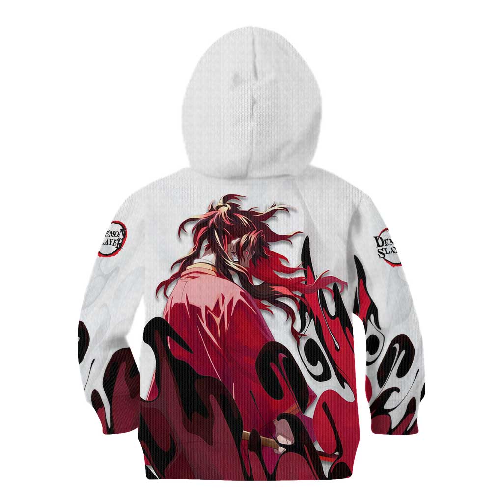 Yoriichi Tsugikuni - Demon Slayer Kid Hoodie Anime Style