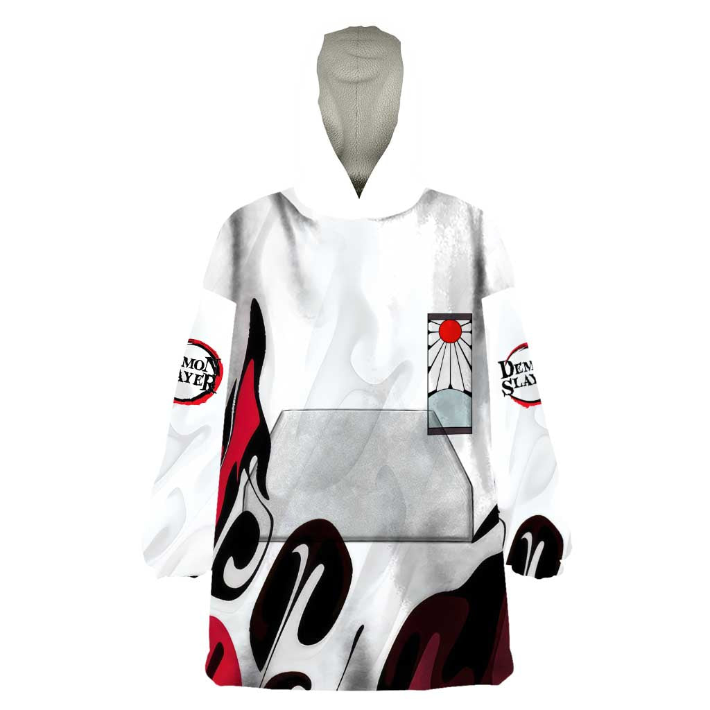Yoriichi Tsugikuni - Demon Slayer Wearable Blanket Hoodie Anime Style