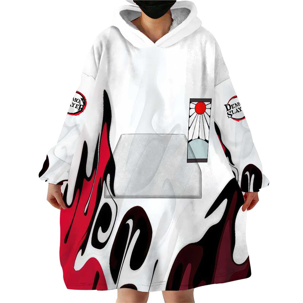 Yoriichi Tsugikuni - Demon Slayer Wearable Blanket Hoodie Anime Style