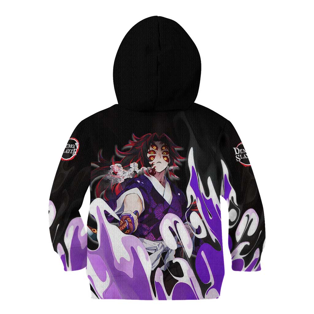 Kokushibo - Demon Slayer Kid Hoodie Anime Style
