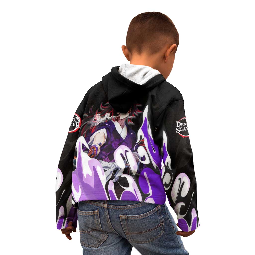 Kokushibo - Demon Slayer Kid Hoodie Anime Style