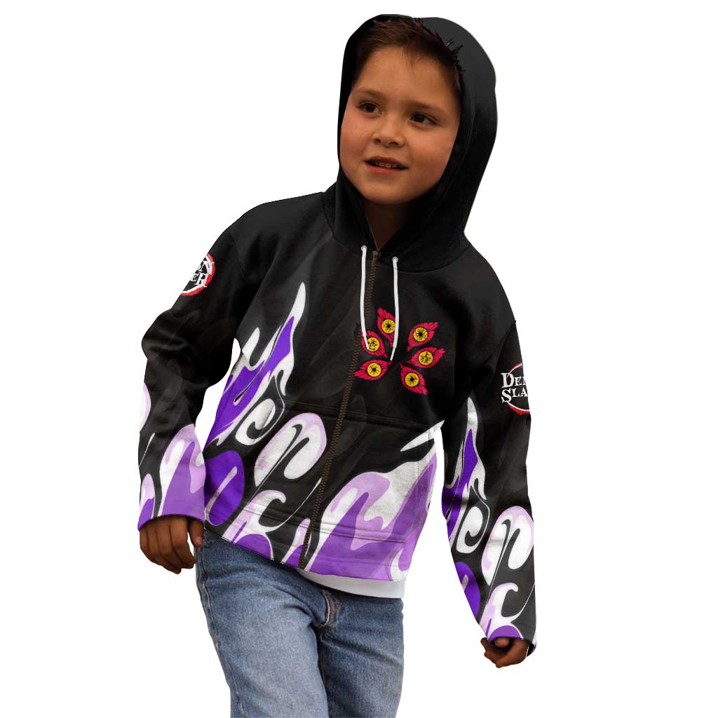 Kokushibo - Demon Slayer Kid Hoodie Anime Style