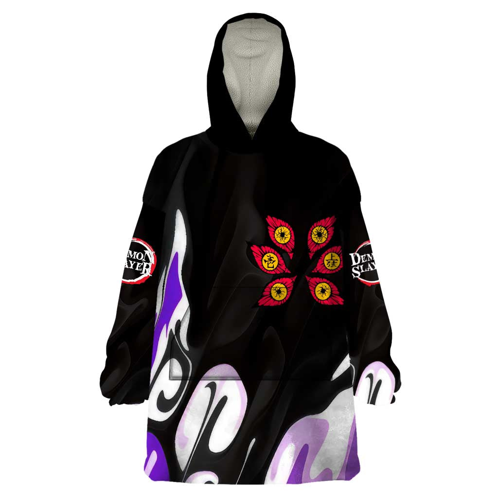 Kokushibo - Demon Slayer Wearable Blanket Hoodie Anime Style