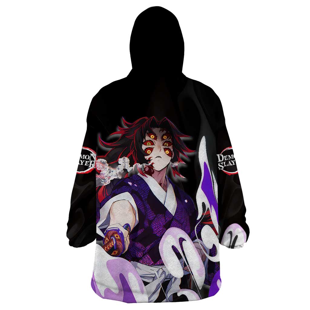Kokushibo - Demon Slayer Wearable Blanket Hoodie Anime Style