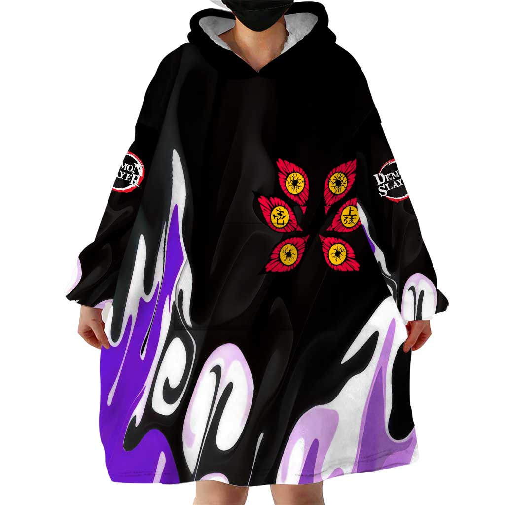 Kokushibo - Demon Slayer Wearable Blanket Hoodie Anime Style