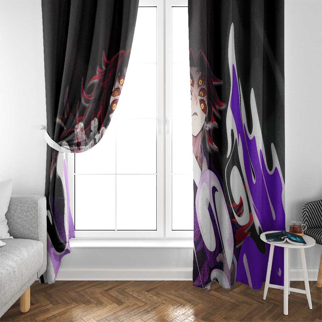 Kokushibo - Demon Slayer Window Curtain Anime Style