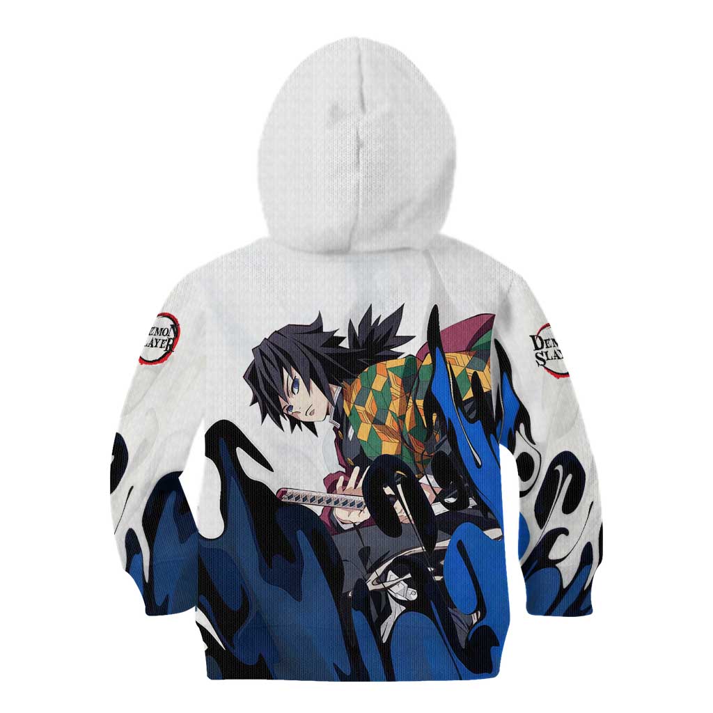 Tomioka Gyu - Demon Slayer Kid Hoodie Anime Style