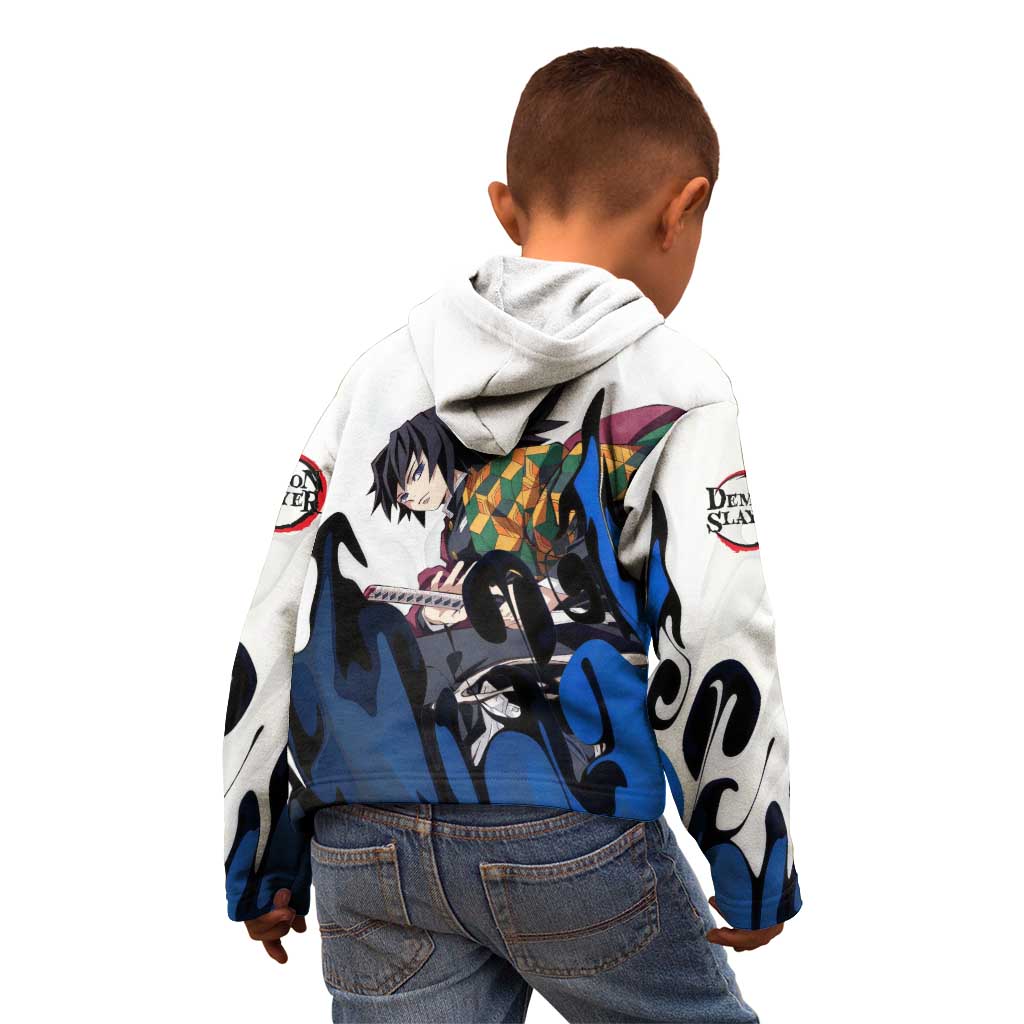 Tomioka Gyu - Demon Slayer Kid Hoodie Anime Style