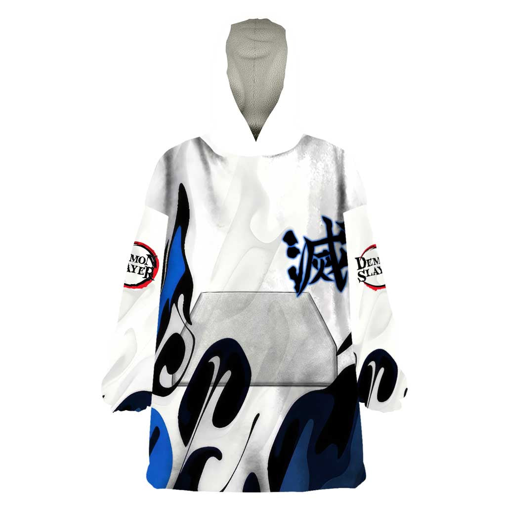 Tomioka Gyu - Demon Slayer Wearable Blanket Hoodie Anime Style