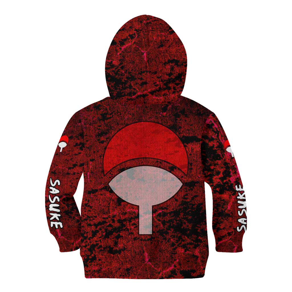 Uchiha Sasuke - Naruto Kid Hoodie Anime Style