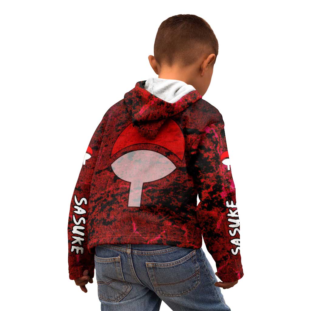 Uchiha Sasuke - Naruto Kid Hoodie Anime Style
