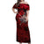 Uchiha Sasuke - Naruto Off Shoulder Maxi Dress Anime Style
