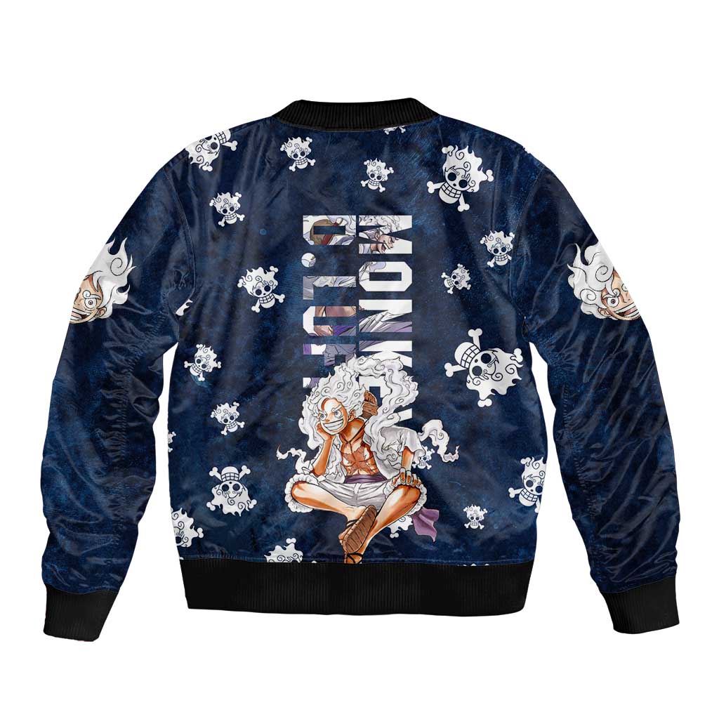 Luffy Gear 5 - One Piece Bomber Jacket Anime Style