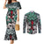 infernal-trio-couples-matching-mermaid-dress-and-long-sleeve-button-shirts-skull-viper-and-sinister-snake