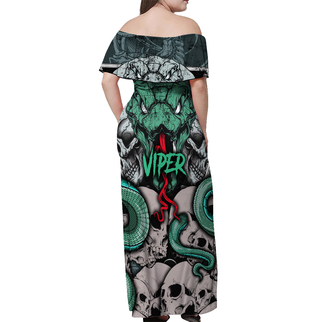infernal-trio-off-shoulder-maxi-dress-skull-viper-and-sinister-snake