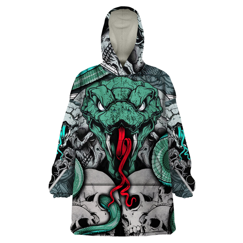 infernal-trio-wearable-blanket-hoodie-skull-viper-and-sinister-snake